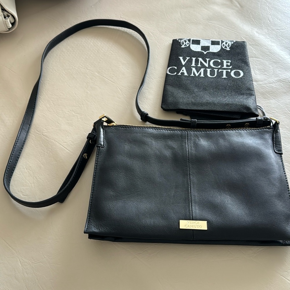 Vince Camuto Brand New black crossbody bag.